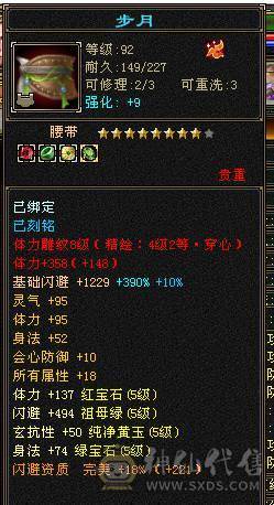 🍎余生推荐🍎全服逍遥5级第一人面板，满5满8雕 完美5神逍遥装备细节