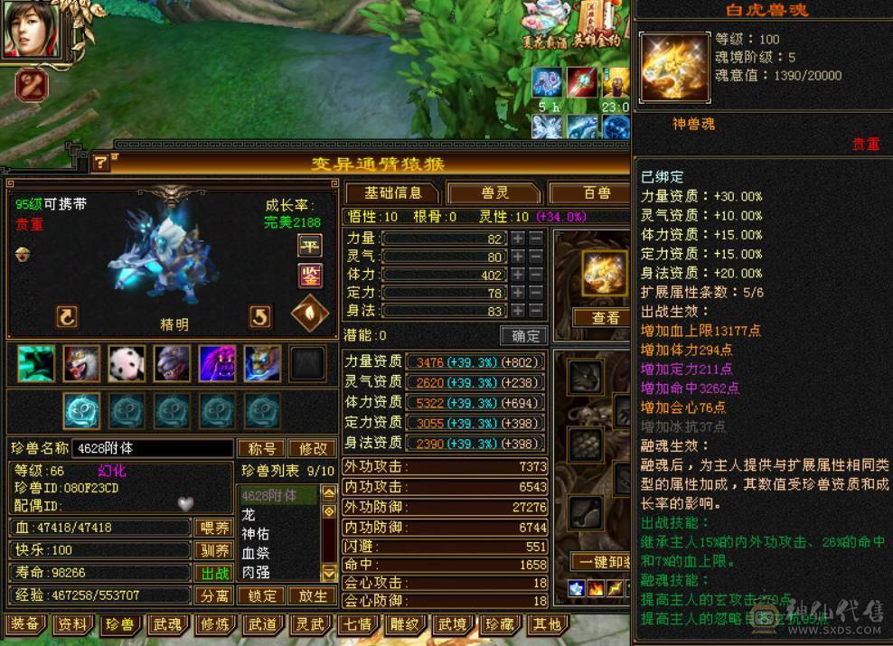 （梳子推荐）全区第一 毒冰玄 内功 四修气武当 内功10W+++ 体力10雕文 🈵6带7 诚心出了