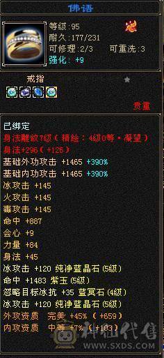 武境心络都130级   裸面板没磕药  很多幻视  服装