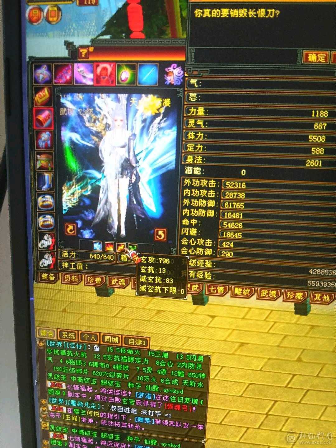 外观拉满，不清东西，石头扎实，宝宝26级兽灵。时装背饰幻视周年庆坐骑坐骑