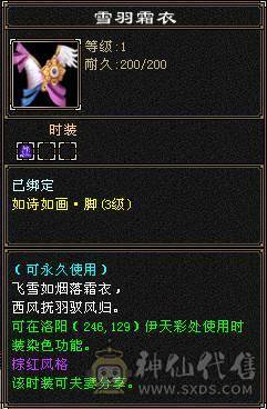 帅气时装3级配饰  幻视  已打造好可转少林 