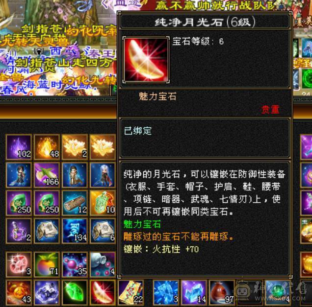 宋词推荐：极限6神多休满6毒攻击/双10盟会/各种外观/满级环视/裸面板截图