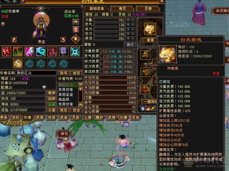 6神四修总属1.25万四抗300满衣柜5坐骑6级大少林