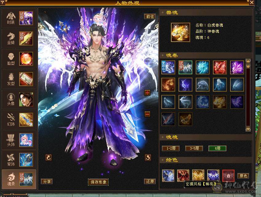 6神四修总属1.25万四抗300满衣柜5坐骑6级大少林