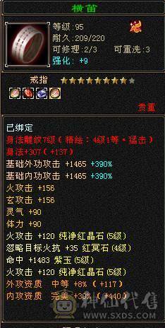 6带5逍遥，属性、血量、命中全够用，无忧无虑的做个生活玩家