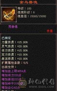 6带5逍遥，属性、血量、命中全够用，无忧无虑的做个生活玩家