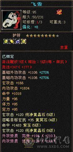 【野王推荐】版本强势三满6级千毒抗少林，血量满状态，105万血！极品灵武，极限能抗5神，老雕8新雕6，时装背饰多多，红熊王
