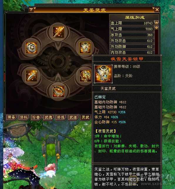 气武当6体力6属性6定力极品装备