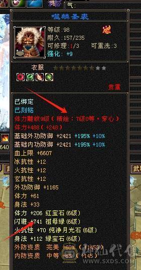 6神满6减带7极限三修星宿，火炕过千抗死所有火属性，精品时装多4级配饰、3级配饰多，老雕文9新雕文7，雪猿+麒麟+赤兔三坐骑，附体外观4个、各个稀有，好看到爆表