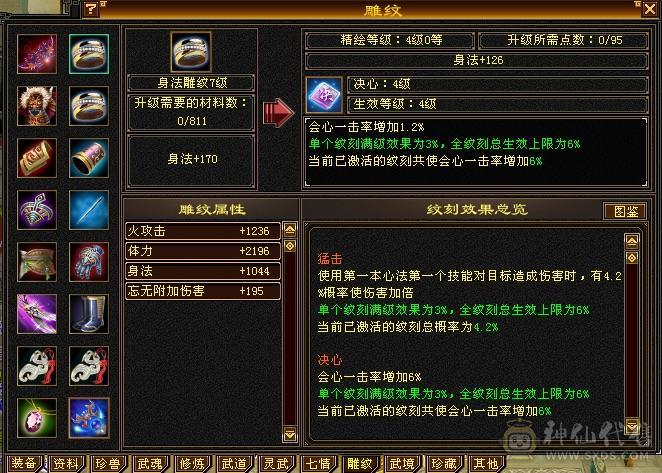 6665三修细节逍遥 5神 金箍棒4级 大雪猿坐骑 打造提升空间很大 