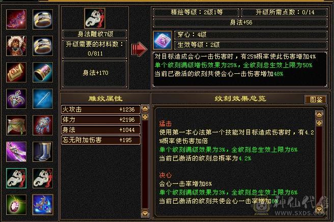 6665三修细节逍遥 5神 金箍棒4级 大雪猿坐骑 打造提升空间很大 