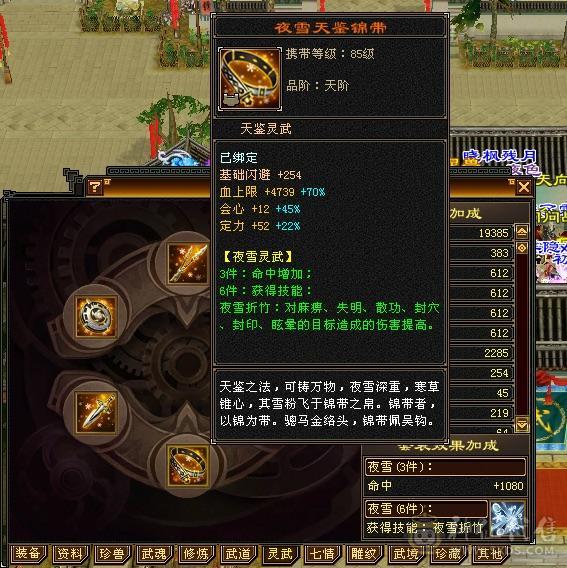6665三修细节逍遥 5神 金箍棒4级 大雪猿坐骑 打造提升空间很大 