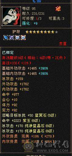 晴天推荐！满6大衣柜红熊王，6神差2300点 带外功完美武魂 最低价不议价
