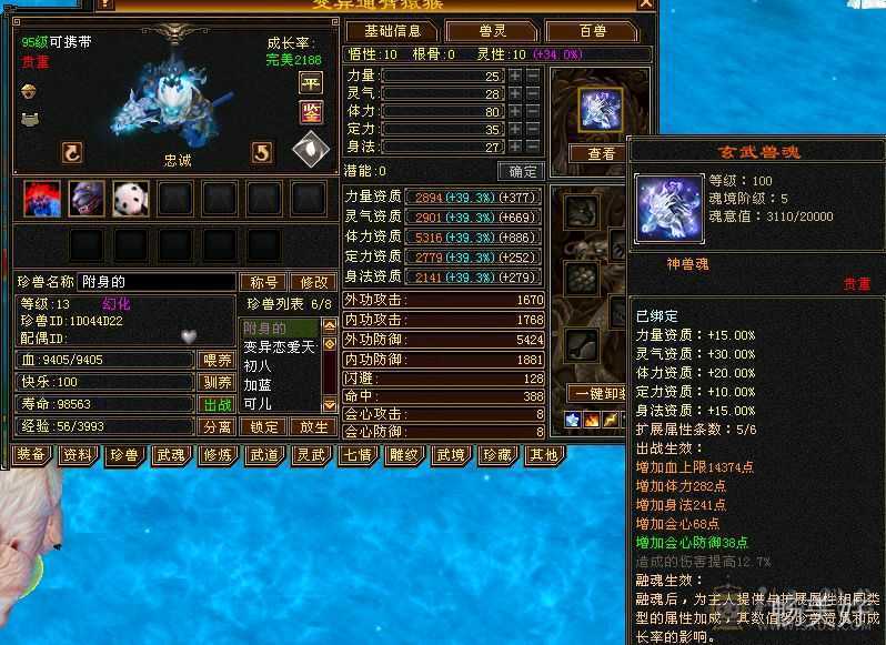 六体六属暴力星宿