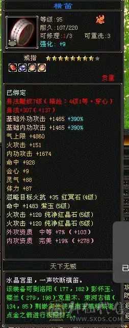 高会心，带6级石头，