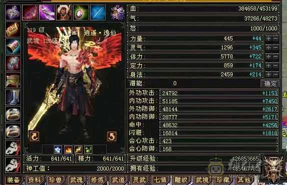满状态45W血、6000属、已洗好5神、好看外观、高会心