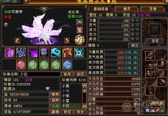 【邀月推荐】极限6，三修7精绘，武境通脉满级，心络110级，断桥+衣柜坐骑齐全。双盟会10，多个50兽灵宝宝，05全3词条精品