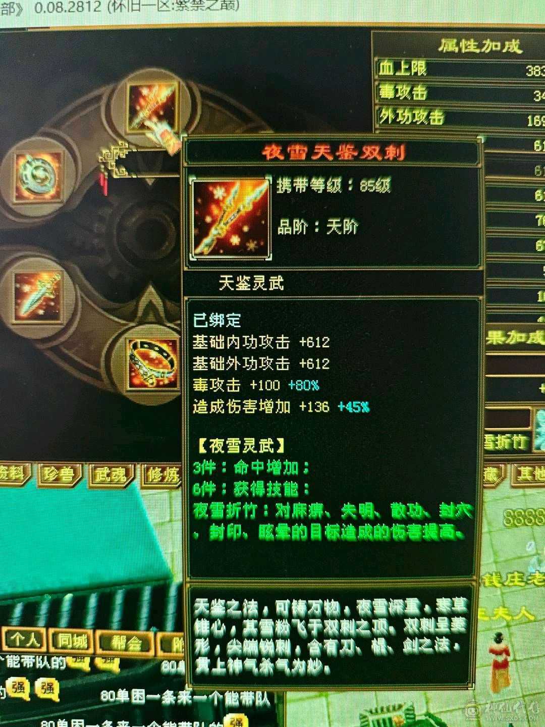 51万血，6阶慌4阶白虎！极品副武器！增伤拉满，冰抗701