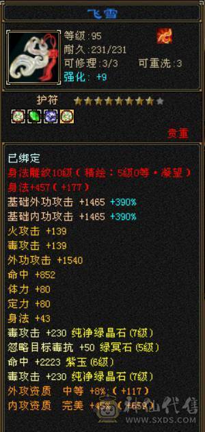 7级毒逍遥，7体7属7身法，10雕，6神，4抗，无敌丹，4件断桥，50兽灵，仓库有6级减抗和抗性，最低价