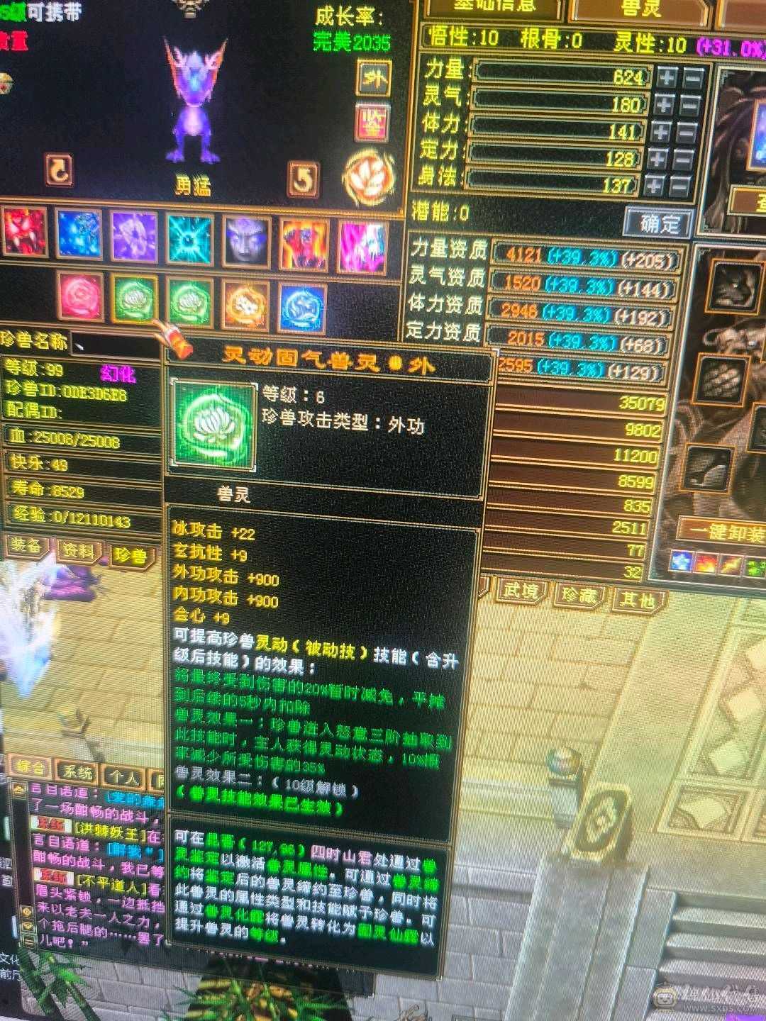 低价出带50灵外功，和拼命10顶变电龙3只宝宝不玩随时回本