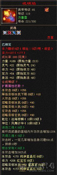 【邀月推荐】暴力六减三修天山，限定坐骑时装都有，4级新幻视，带50灵宝宝，命中7W多，会心565打人很疼，心络纹刻都更新