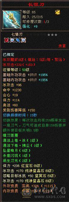 【邀月推荐】暴力六减三修天山，限定坐骑时装都有，4级新幻视，带50灵宝宝，命中7W多，会心565打人很疼，心络纹刻都更新