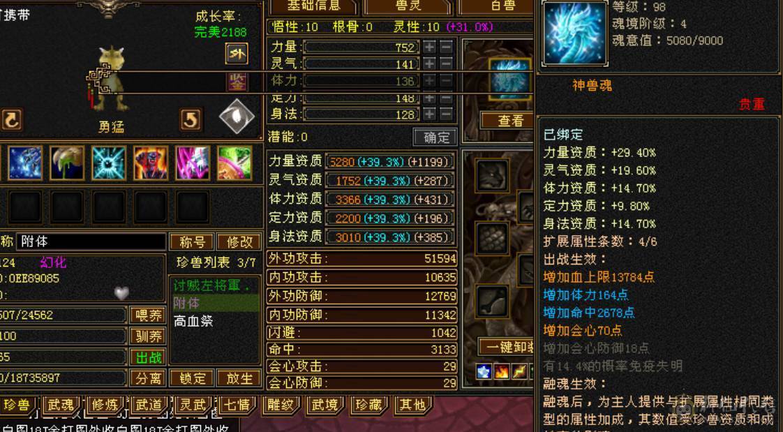 满5带6极品冰玄双修天山，减抗全5，仓库还有一颗5级减，打满700+减抗