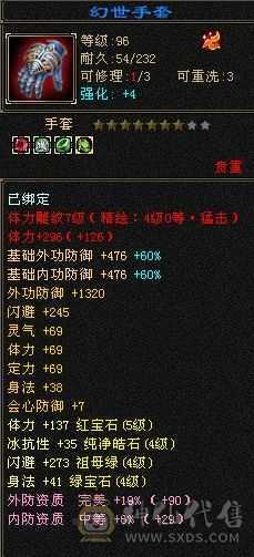 9盟会，主属性5688。高资质附体，还有4200+外功26级