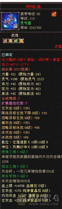 星辰推荐 满6带7气武当 20万气 十万内功  气武当天花板  全身极品八星 