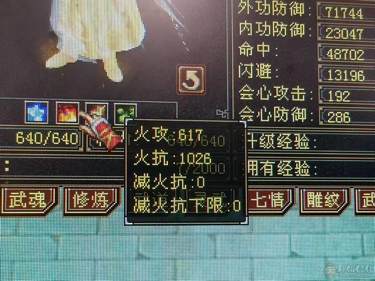 晚晚推荐：三修7体火玄双抗85万血，带所有宝宝，两套50灵，背包还有切换装备，最后三张是附体外功宝宝吃抗性药和减抗药的面板