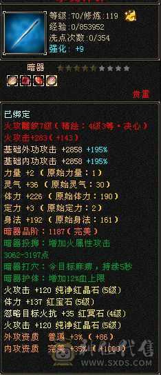 三修满5带6。伤害高。副本基本能上伤害榜！