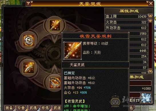 三修满5带6。伤害高。副本基本能上伤害榜！