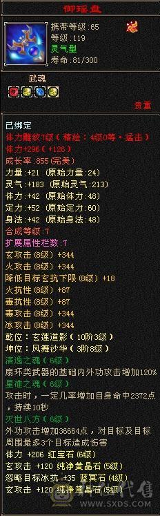 5级四修火毒双抗7雕4精绘高会心