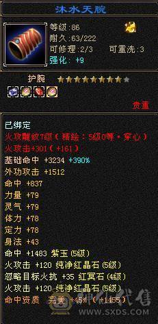 成品5级号，神4荒6，带拼10，高命中会心，欢迎对比。