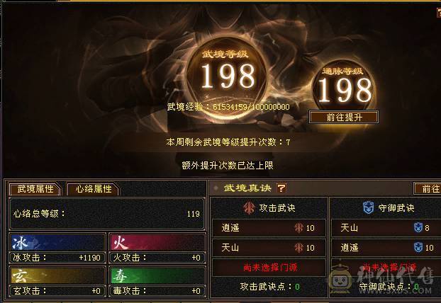 晚晚推荐：持续更新，不做断更号 面板只吃了2%属性药和5级体力精华，老雕9-10级 新雕全7 
