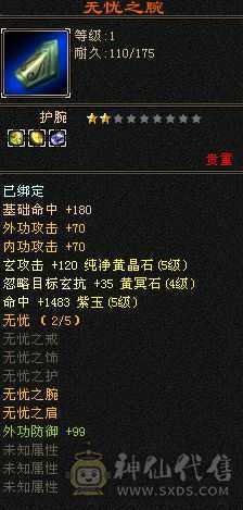 满5石头5闪5属5体5命中4减抗带5雕文，红熊王坐骑和阿拉斯加坐骑